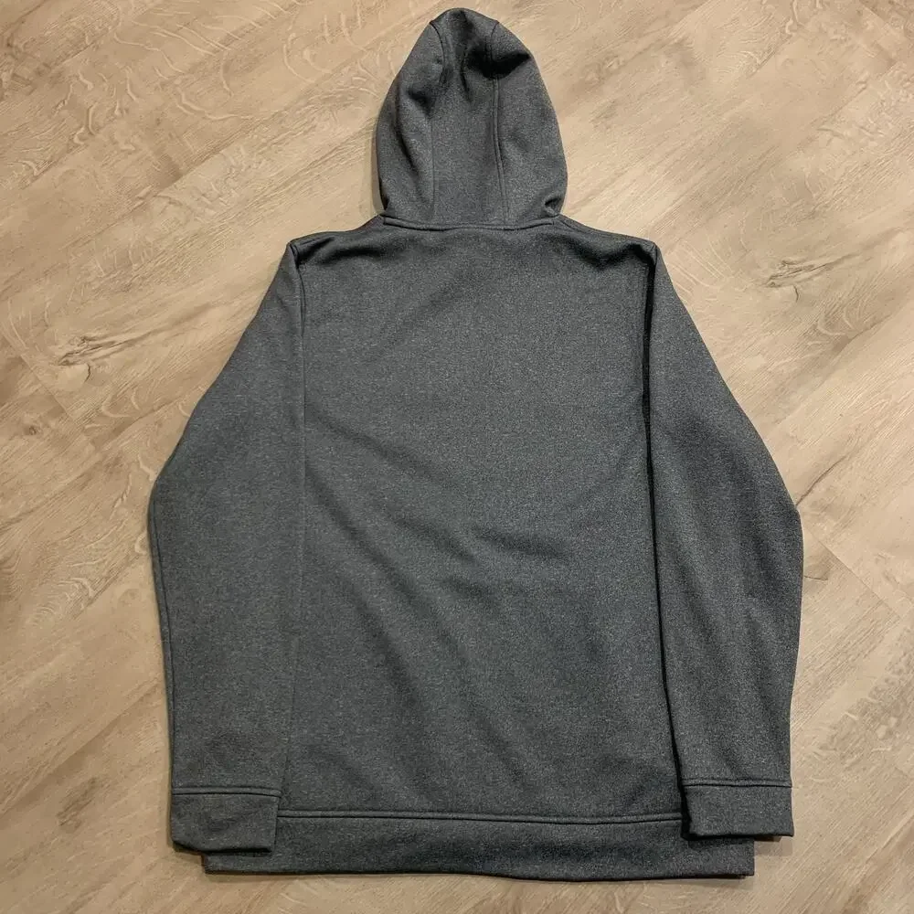 Under Armour UMass Amherst Minutemen Hoodie Men's Medium M Sweatshirt Gray Spell